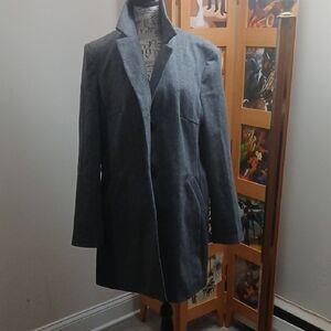 Maralyn & Me Gray Trench Coat